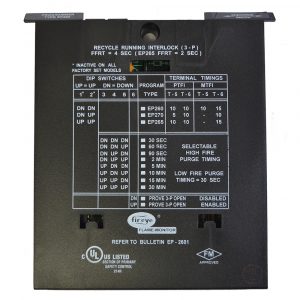 Programmer Module. 30 Second Purge 10 and 15 Sec. TFI Recycle.