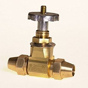 12840 3/8" Flare X 3/8" Flare Globe Fusible Valve Replaces 12140