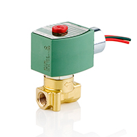 120/60 110/50vac 1/8" NPT. 2 Way N.C. #2 Fuel Oil Solenoid Valve With Viton Seat