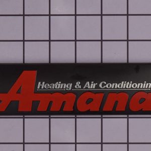 Nameplate Amana Logo Replaces 0161R00010P (m10)