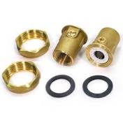 3/4" Bronze Union Isolation Valve Set (Threaded)
