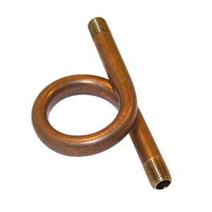 1/4" Npt. Brass Pig Tail Steam Trap Syphon Loop For L404 L408 L604 L91 & P7810AB