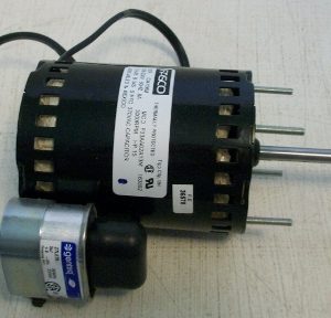 208/230v Venter Motor Less Capacitor Replaces 131415 Add 163894 If Cap Is Requir