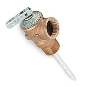 T & P Valve / 4" Stem / 3/4" male / 105k btus/h / 150 PSI / 210 deg Replaces 230