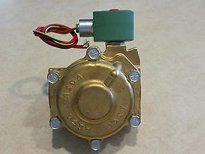 120/60110/50vac 2" NPT. 2 Way N.C. Brass Solenoid Valve For Air Water Light Oil