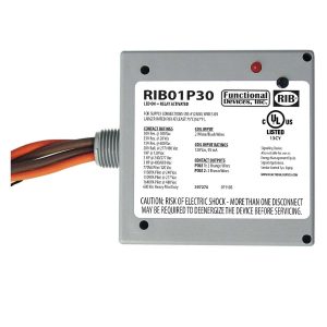 DPST Enclosed Relay 30 Amp With 120vac Coil