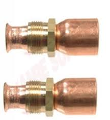 Set Of 2 Of 1/2" Inverted Flare Fittings