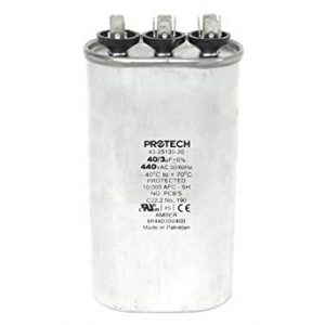 Capacitor - 40/3/440 Dual Oval