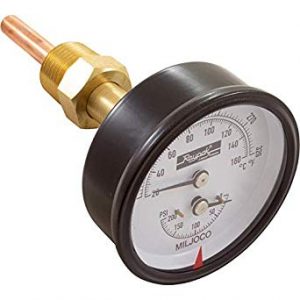 Temperature & Pressure Gauge Kit 0-200 PSI 70-320F 1/2"