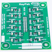PC Board Display With Status Light