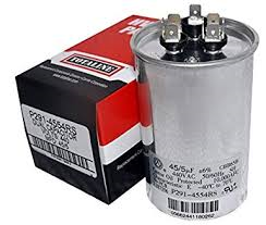 Run Capacitor Round 370v/440v;dual 45/5mfd replaces P291-4553rs (m10)
