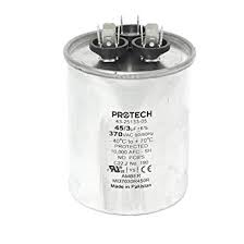 Capacitor - 45/3/370 Dual Round