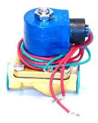 120v 1/2" NPT. 2 Way N.C. Brass Solenoid Valve 150 PSI Max 4 PSI Min. 5/8" Orifi