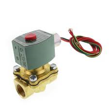 120/60 110/50 3/4" NPT. 2 Way N.C. Brass Solenoid Valve For Steam 50 PSI Max 0 P