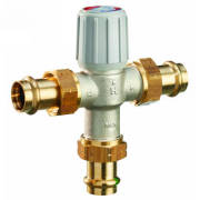 1" Union Propress Lead Free Mixing Valve 70-120F