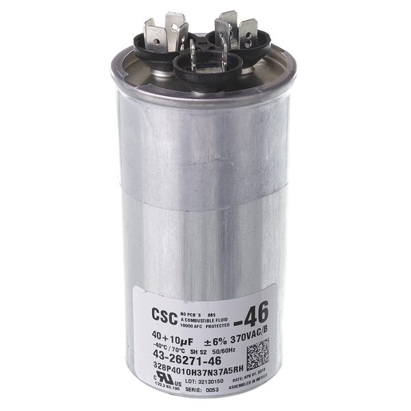 Capacitor - 40/10/370 Dual Round