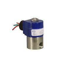 120v 1/8" NPT. N.C. Stainless Steel Solenoid Valve With Viton Seats & 3/32 Orifi