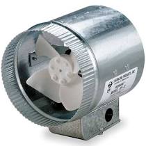 6" Duct Fan For Flex Or Metal Duct For 6" Dia W/25' @ 150 CFM