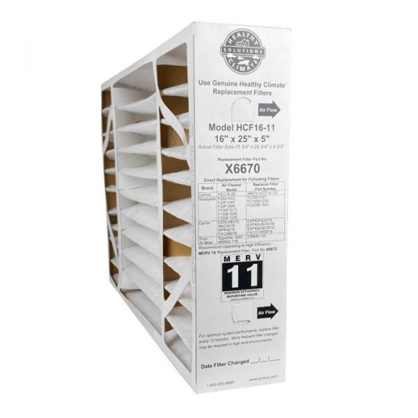 (100898-2) HPC16-10 Merv 10 Repl Fltr 16"x25"x5"