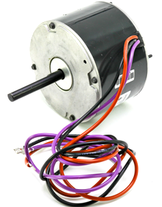 208/230v 1/6 HP Single Phase 1075 RPM Condenser Fan Motor