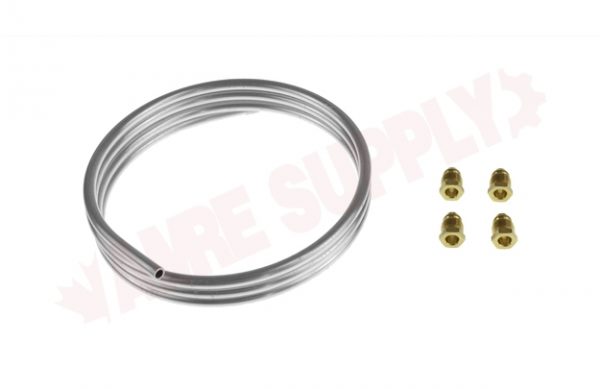 1/4" X 5' Aluminum Tubing W/ QTY 4 OF 1/4" LOXIT FITTINGS