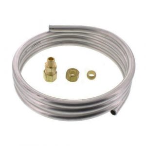 5' Section Of 3/8" Aluminum Tubing Does Not Include Fitting (incl. 3/8 Compressi