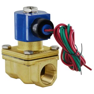 120v 3/4" NPT. 2 Way N.C. Epr Brass Solenoid For Hot Water 150 PSI Max. 4 PSI Mi