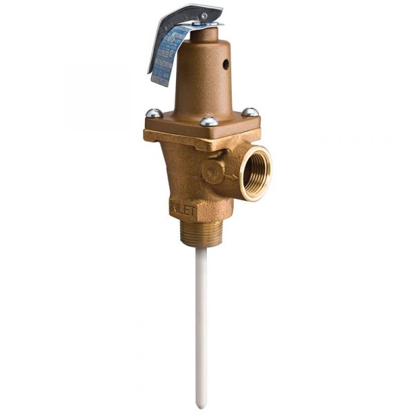 F163725 T&P Relief Valve 1" 150 PSI 4" Stem 0163725