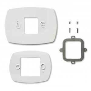 White Wall Plate Kit For TH5110D FocusPro Series Thermostats (Includes Small Cov