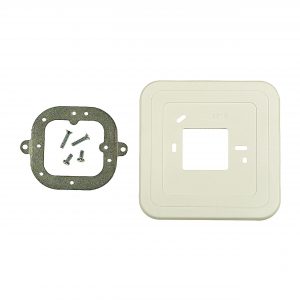 Premier White Cover Plate Assembly 4 3/4 in. (120 mm) x 4 3/4 in. (120 mm) For T