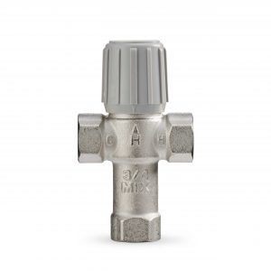 1/2" NPT Mixing Valve 70-120F 3.2cv