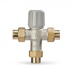 1/2" Union Sweat Aquamix Lead Free Mixing Valve 70-145F