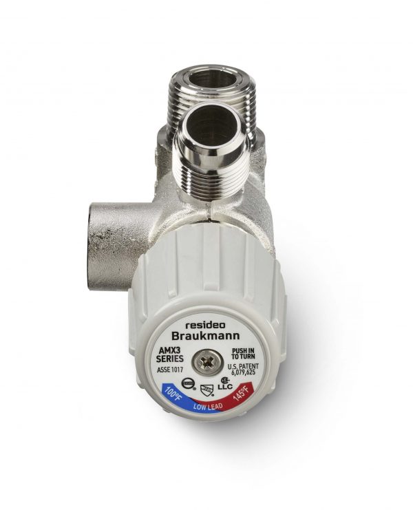 Direct Connect Water Heater Kit With 3/4" Asse 1017 Mixing Valve 3/4" Cold Water