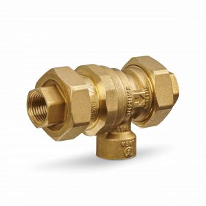 1/2" NPT. Double Check Vacuum Breaker