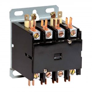 Deluxe Power Pro Contactor. Poles: 4. Coil Voltage: 24v. Contact Rating: 40amps.