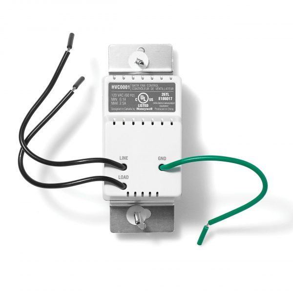 Digital Bath Fan Control In White (M10)