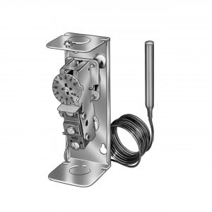 Remote Bulb High Limit Aquastat With Manual Reset 110-270F 5-1/2' Cap.