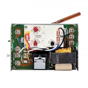 Triple Aquastat Relay 120v Burner Control Horizontal Mount Less Well
