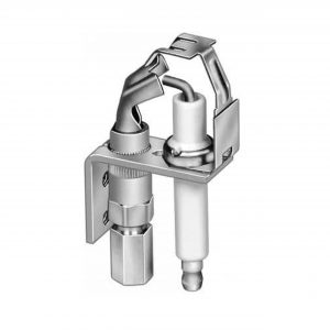 Pilot Burner For Natural Gas With A BCR-18 Orifice Left Single Tip Style And "B"