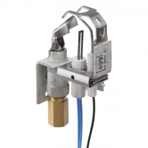 Pilot Burner for Natural Gas With A BCR-18 Orifice Front Single Tip Style "C" Mo