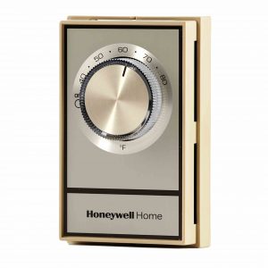 120/208/240v DPST Electric Heat Thermostat Less Thermometer With Positive Off 40