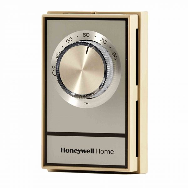 120/208/240v DPST Electric Heat Thermostat Less Thermometer With Positive Off 40