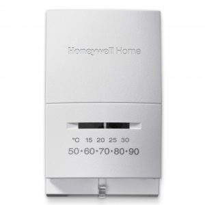 24v Vertical Mount Mercury Free Single Stage Cooling Only Thermostat 45-95F