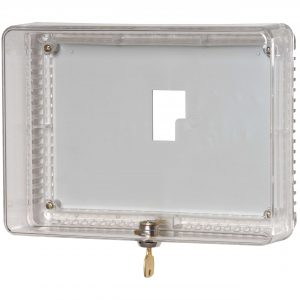 Large Clear Plastic Universal Thermostat Guard Replaces 4E649 5-7/8"(h) X 8-3/8"