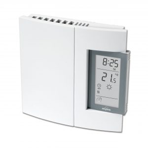 120/240v 2 Wire SPST 7 Day Programmable/Non Programmable Line Volt Thermostat
