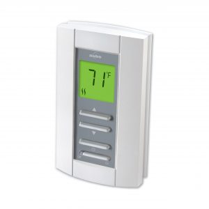 24v Non Programmable Electronic Thermostat For Electric (Ambient) Heating And Fl