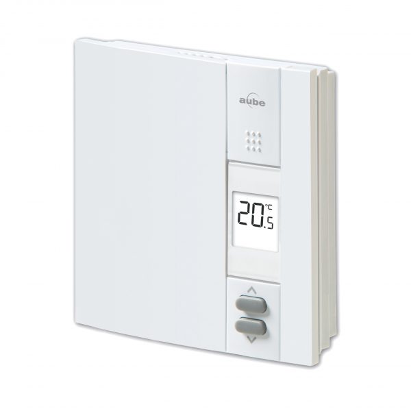 120/240V Single Pole Electric Heat Triac Non Programmable Thermostat 16.7a Backl