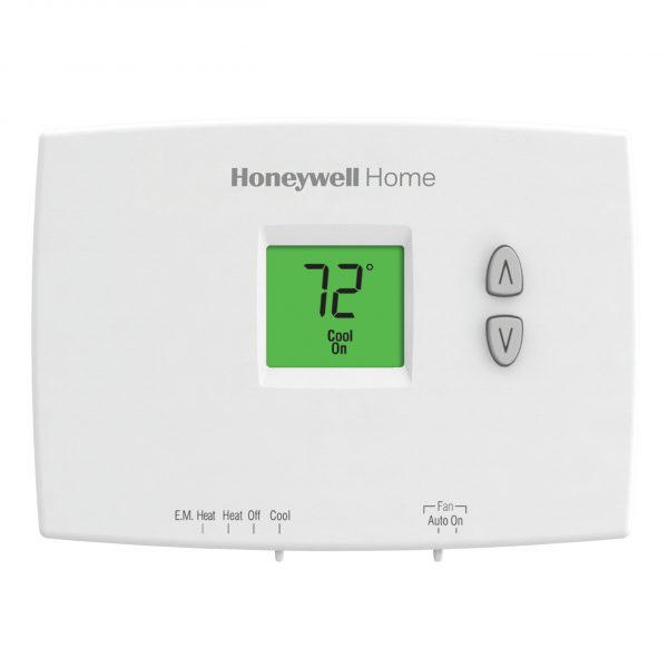 24v Multi Stage Dual Powered Focus Pro 1000 Digital Non Programmable Heat Pump H