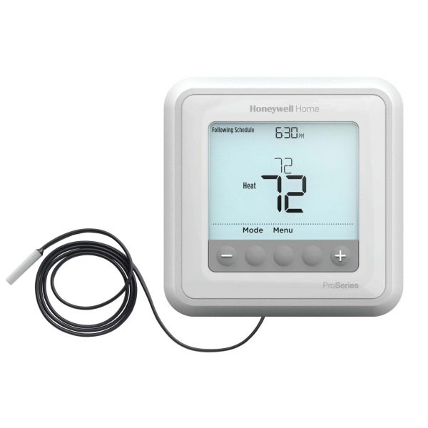 24v T6 Pro Single Stage Heat Only Hydronic Programmable Thermostat Includes AQ12