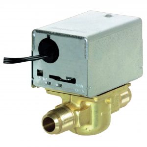 120v 1/2" Flare 2 Way N.C. Zone Valve Cv=3.5 Less Aux. Switch